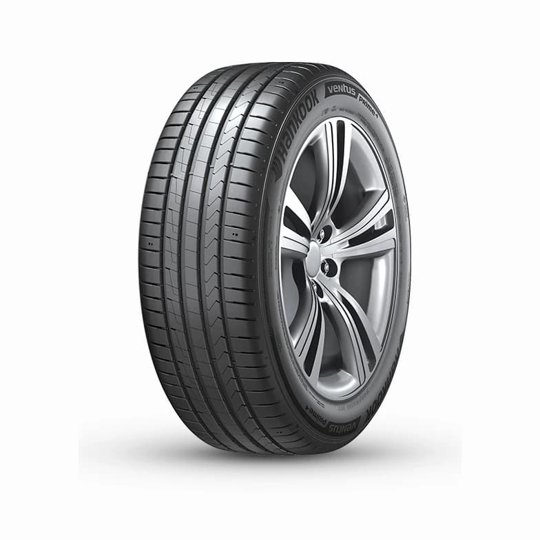 Hankook Ventus Prime 4 K135 tyre — front three-quarter studio view