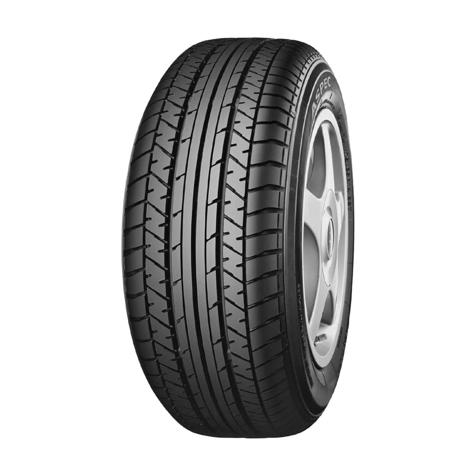 Yokohama A349 tyre — three-quarter studio view showing the tread and sidewall